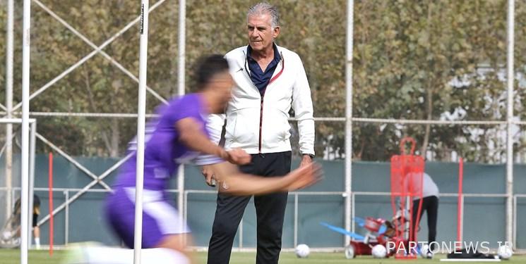 The presence of the new assistant Ki Rosh in the training of the national team