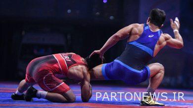 The contenders for the top spot in the fourth week of the Azad Wrestling League - Mehr news agency  Iran and world's news