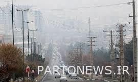 The air quality of Tehran reached 117 on November 20, 1401
