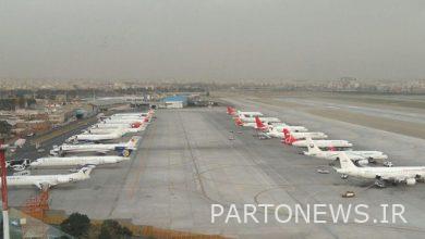 Mehrabad airport is never closed by the decision of the government