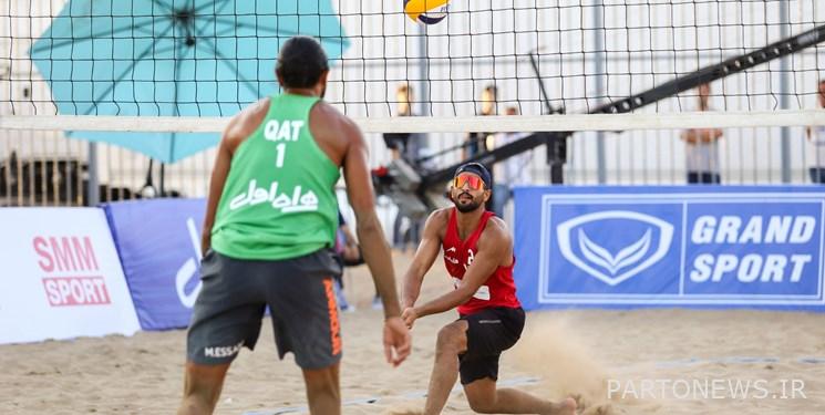 Asia championship beach volleyball The announcement of the results of the second day of the competition/the promotion of 8 teams has been decided
