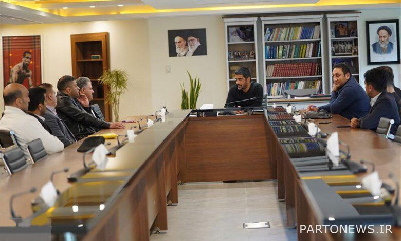 عقد لقاء مع السكرتير علي رضا ومسؤولي منظمة رابطة المصارعة - وكالة مهر للأنباء إيران وأخبار العالم