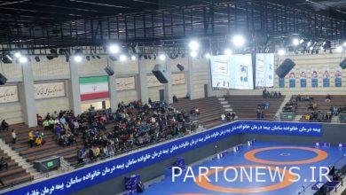 أقيمت في مدينة البرز - وكالة مهر للأنباء - مسابقات المصارعة الحرة والسباحة  إيران وأخبار العالم