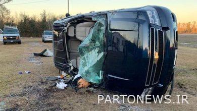 How to recognize the left car?  / Obvious signs of crashed cars