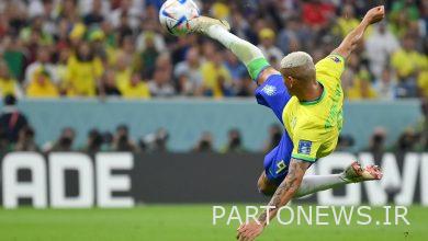 ریچارلیسون "یکی از بهترین گل های تاریخ جام جهانی" را به ثمر رساند که ستاره برزیل و تاتنهام با ضربه آکروباتیک خیره کننده از بالای سر مقابل صربستان به ثمر رساند.