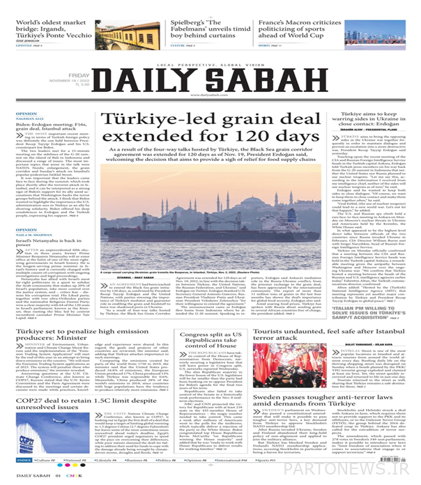 Titles of prominent newspapers in the world;  Biden promised to deliver F-16 fighters to Erdogan