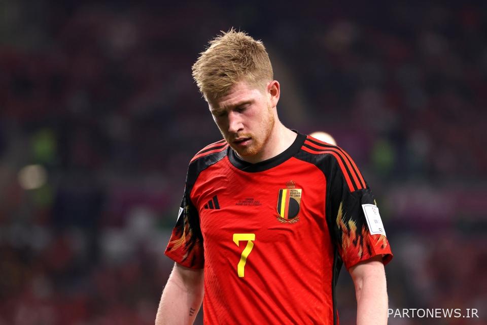 دی بروین از خودش و هم تیمی هایش ناامید شده بود