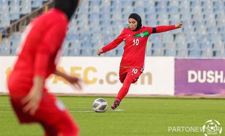 تغطية حية لمباراة كرة القدم النسائية الإيرانية البيلاروسية على قناة الرياضة النسائية