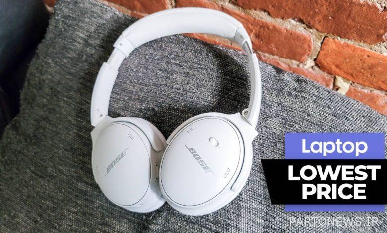 Bose QuietComfort 45 headphones in silver