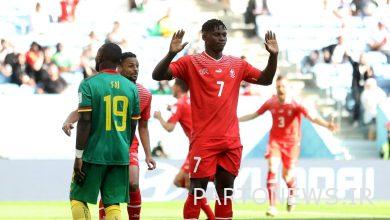 ضربه آمبولو بریل به سوئیس کمک می کند تا با پیروزی مقابل کامرون شروع کند | اخبار فوتبال