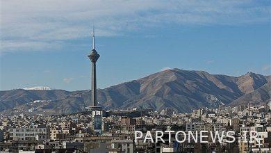 ارتفاع درجة الحرارة في طهران اليوم وغدا