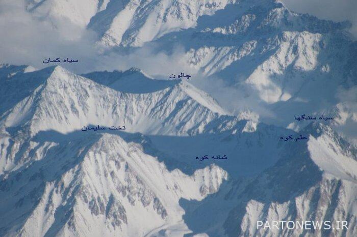 The famous peaks of Iran 