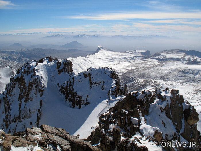 The famous peaks of Iran 