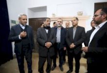 زيارة وزير التراث الثقافي لقلعة سالار محشم خمين