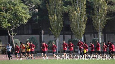 Persepolis training report  From the 5-day rest of the national team to head coach training under the supervision of the medical staff/preparatory meeting behind closed doors