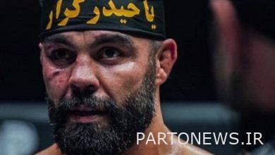 Ali Akbari's victory with Haider Karar's headlock/ the second victory of the Iranian fighter against the Filipino opponent