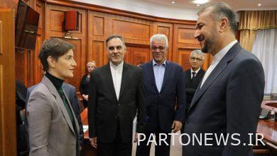 Amir Abdullahian's meeting with the Prime Minister of Serbia