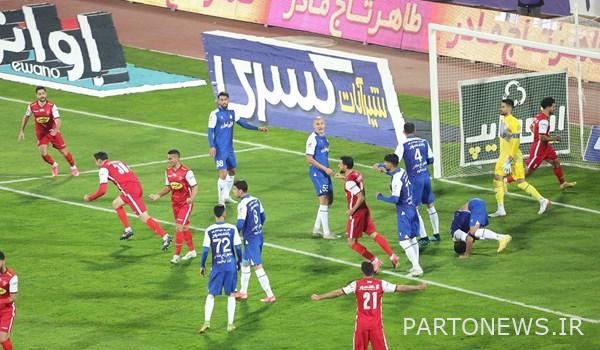 movie |  The second goal of Persepolis against Esteghlal by Golsiani