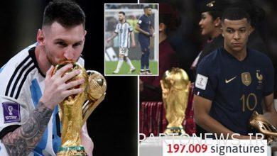 Big campaign to get the World Cup from Messi!