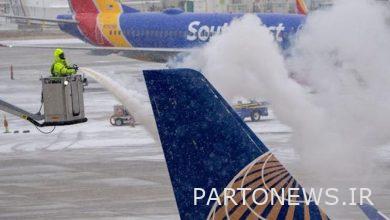 إلغاء 9400 رحلة جوية في الولايات المتحدة خلال ثلاثة أيام بسبب الثلوج والعواصف