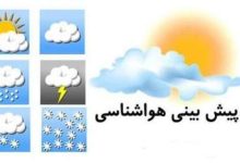 Weather condition of the country 10 Azar 1401/ Scattered rain in some western parts of the country