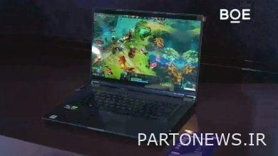 BOE introduced the first 600 Hz laptop display panel