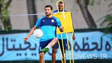 Khaqani's latest condition and the time of Gholami's return to Esteghlal/Ramadan training does not require surgery