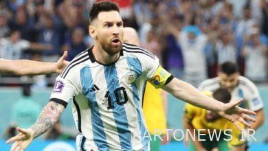 Traditional enemy congratulations to Messi in the World Cup