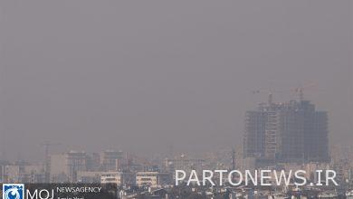 Air quality in Tehran on December 20, 1401/ quality index reached 130