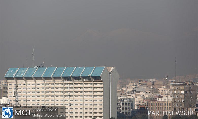 Accumulation of atmospheric pollutants in Tehran, Karaj, Tabriz and Mashhad / 8 provinces will witness rain
