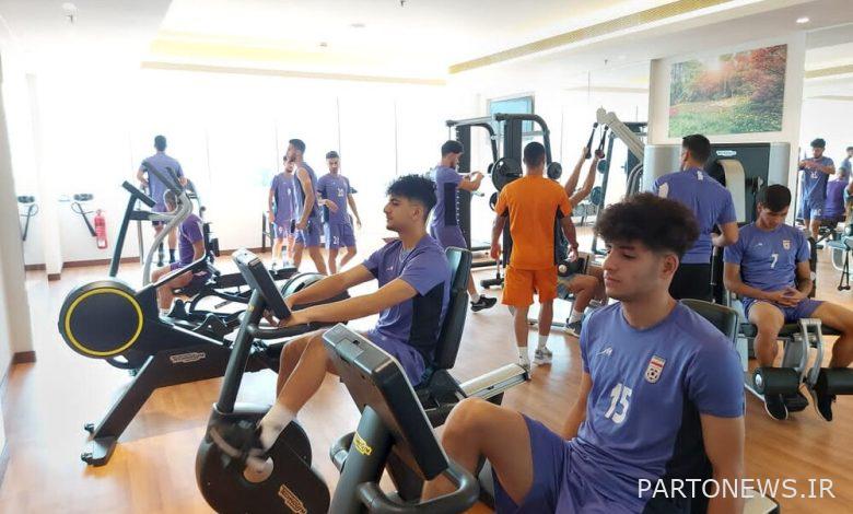 Follow-up of youth football team training and Marfawi's meeting with his assistants