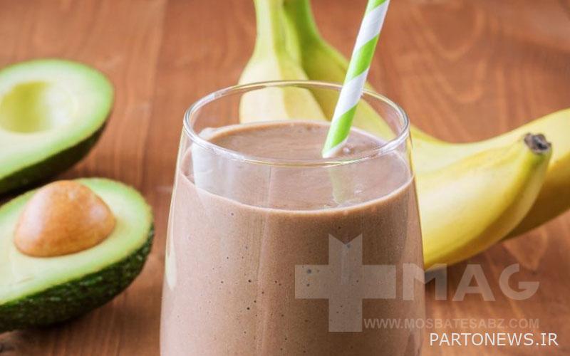 Homemade avocado gainer