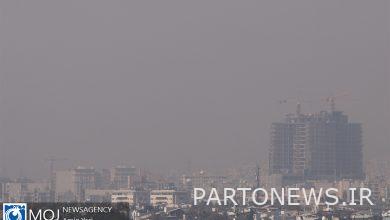 جودة الهواء في طهران في 20 ديسمبر 1401 / بلغ مؤشر الجودة 130