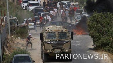 Zionist soldiers blew up the house of two Palestinian martyrs