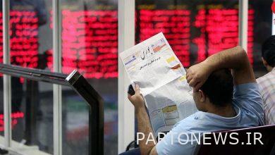 12 thousand and 196 points decrease in Tehran Stock Exchange index