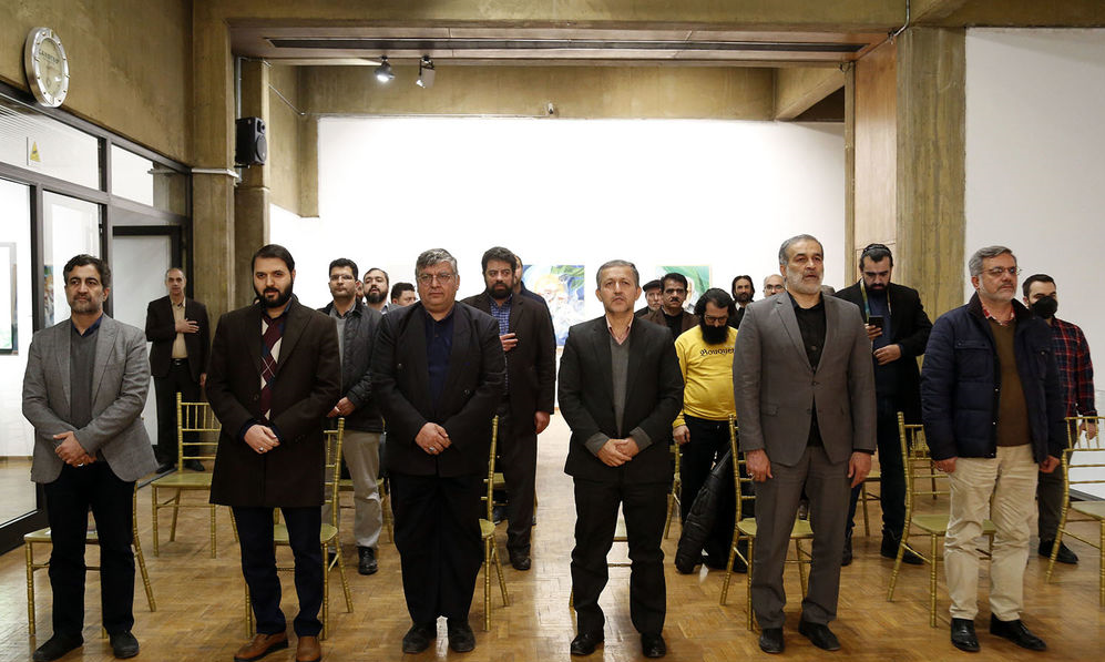 The closing of the "Iranian cypress" exhibition in Niavaran cultural center/ portraits in memory of Sardar
