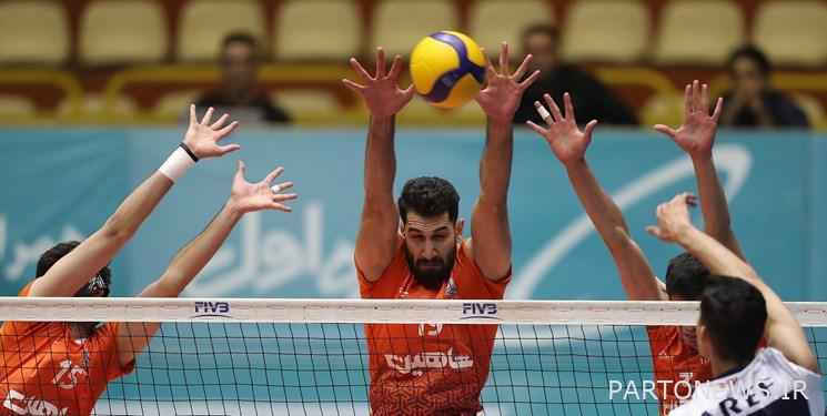 Premier League of Volleyball Announcing the full results of the 15th week/Haraz is still at the top, Horsan has fallen two places