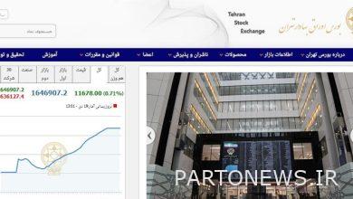 11 thousand and 678 points growth of Tehran Stock Exchange index