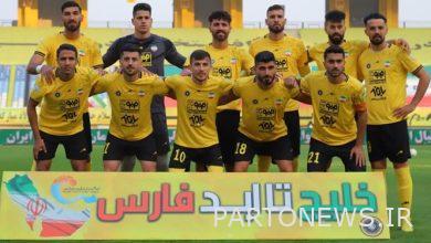 Premier League table until the end of the first day of the 16th week  The rise of 2 levels of sailors and the arrival of Sepahan to the second place