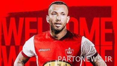 رد فعل اللاعب البرازيلي بعد انضمامه إلى برسيبوليس