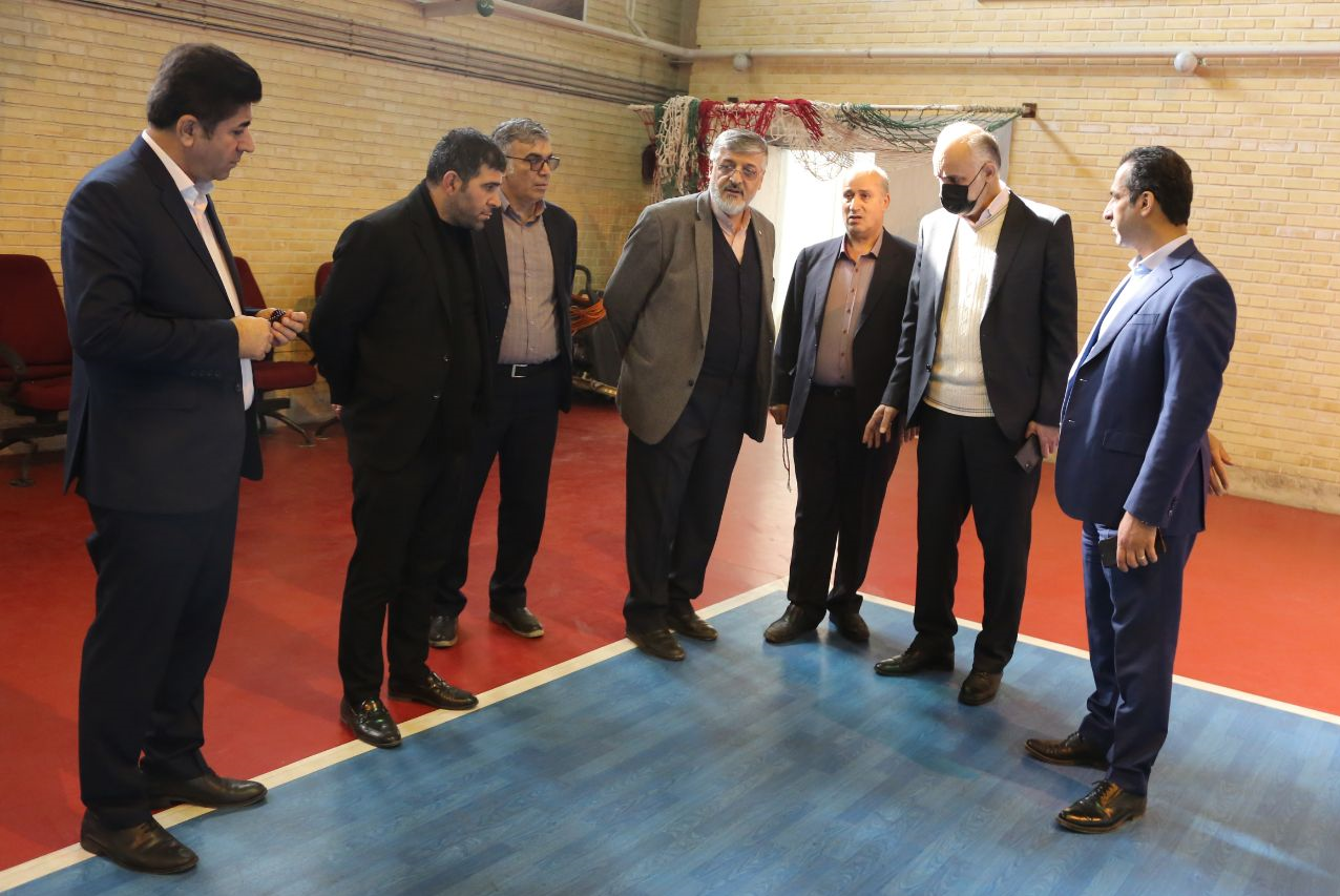 The visit of the Deputy Minister of Sports to the National Football Center + Pictures