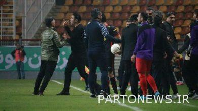 The disciplinary committee enters the sidelines of the game between Foulad and Persepolis