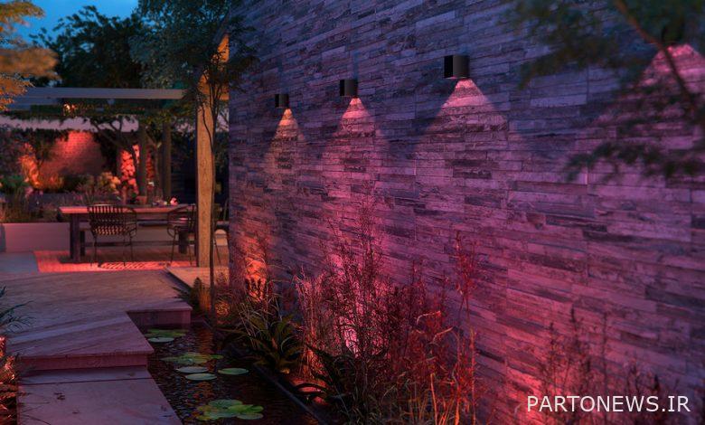 Philips Hue چراغ دیواری رو به پایین Resonate را در نمایشگاه CES 2023 معرفی کرد