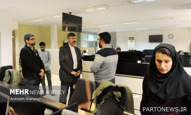 The visit of the educational and cultural deputy of the Ministry of Education to Mehr News Agency - Mehr News Agency  Iran and world's news