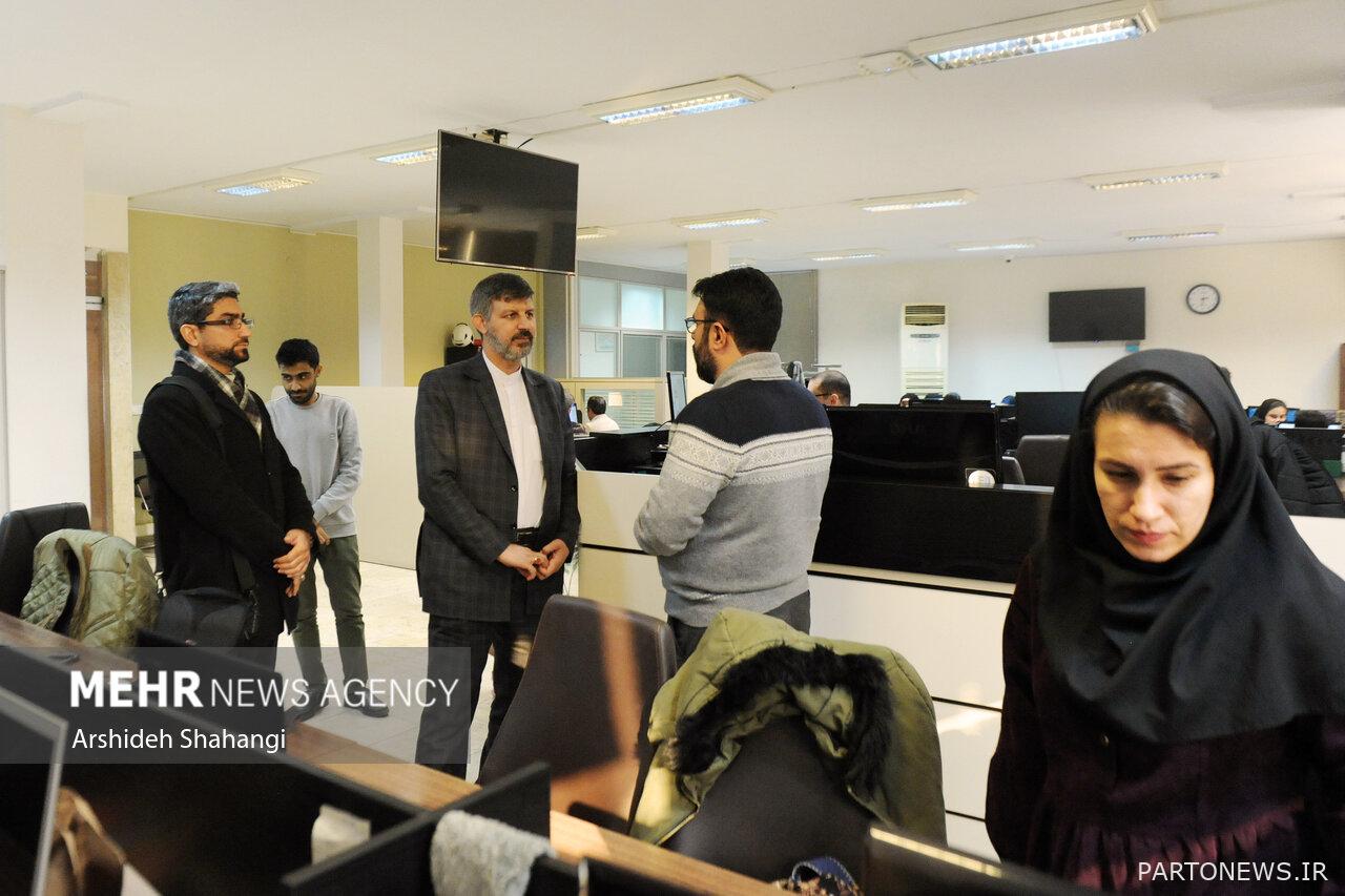 The visit of the educational and cultural deputy of the Ministry of Education to Mehr News Agency - Mehr News Agency  Iran and world's news