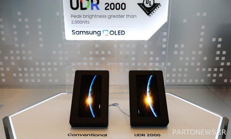 كشفت سامسونج النقاب عن شاشتها OLED الجديدة مع سطوع 2000 شمعة