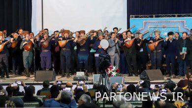 A great gathering of Asheglar lovers of East Azerbaijan was held/gifting of the first-class art badge to a veteran artist+photo