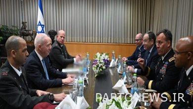 The meeting of the commander of the American terrorists in Centcom with the Zionist official - Mehr news agency  Iran and world's news