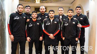 The selected Iranian freestyle wrestling team went to Croatia - Mehr news agency Iran and world's news
