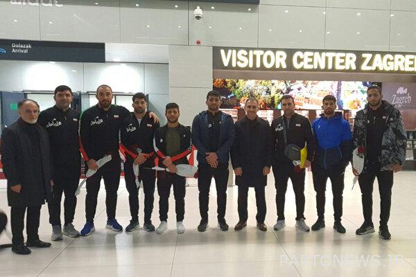 Ambassador of Iran in Croatia welcomed the national freestyle wrestling team - Mehr news agency Iran and world's news